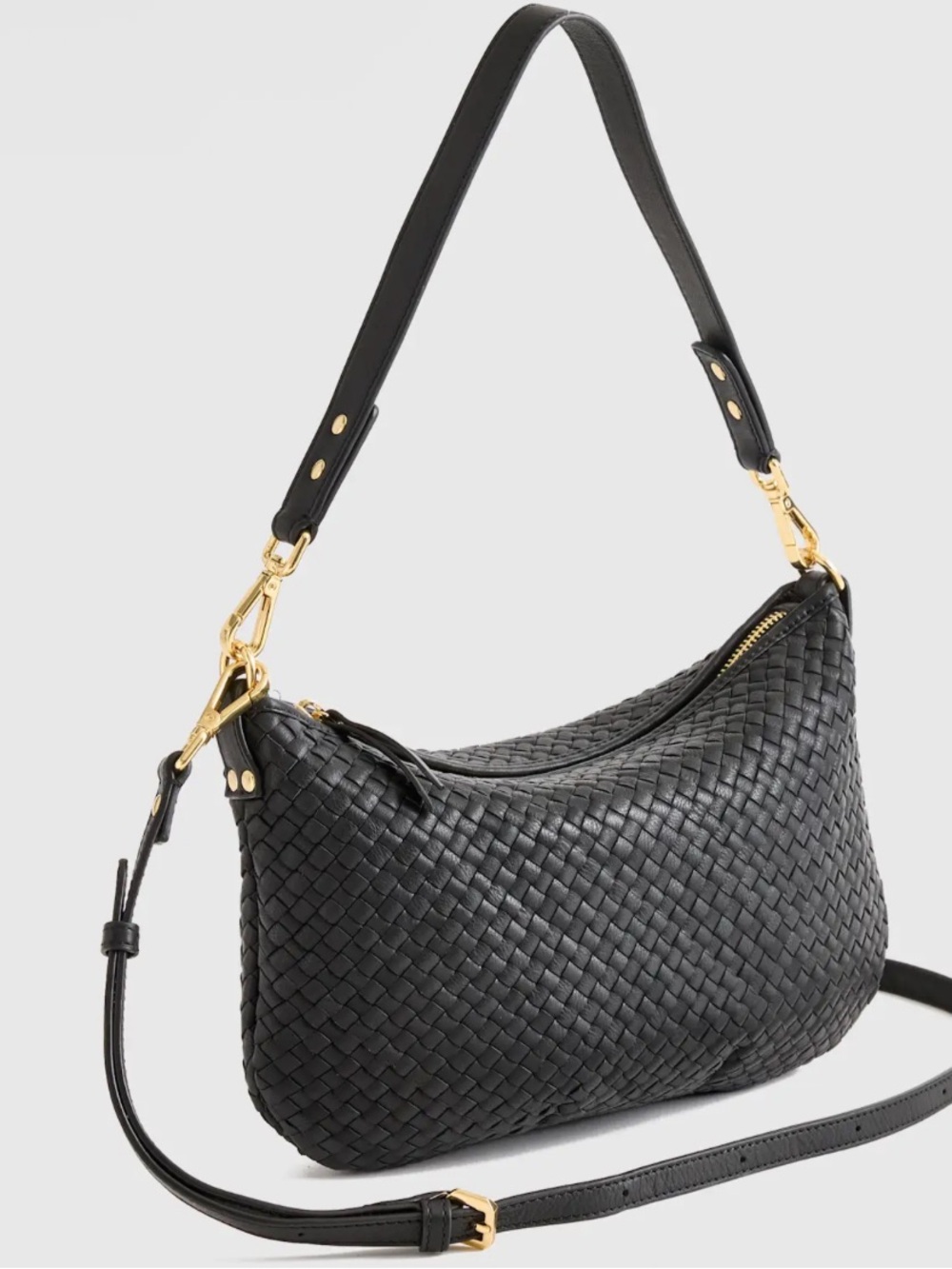 Quince Sloane Handwoven Mini Shoulder Bag - Picture 2 of 8